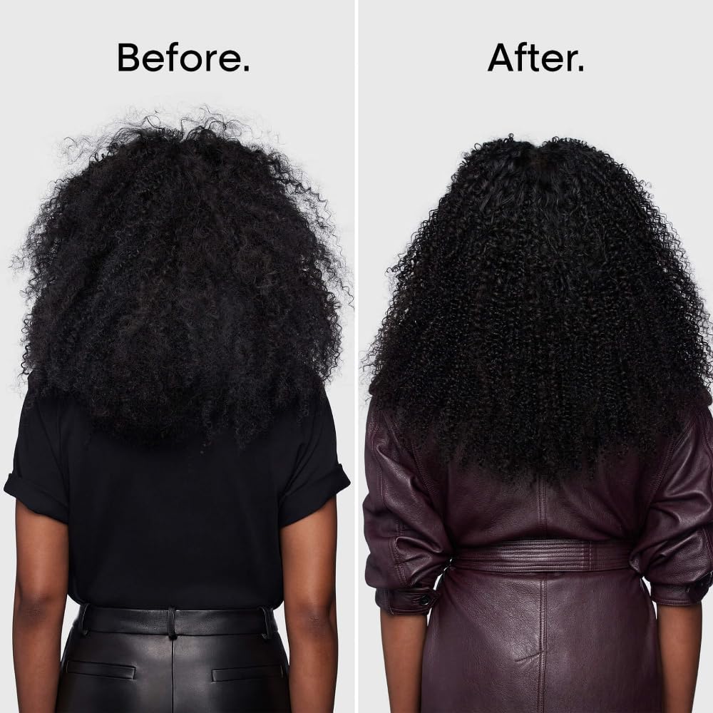 Close-up of Curl Expression Activator texture on defined curls.