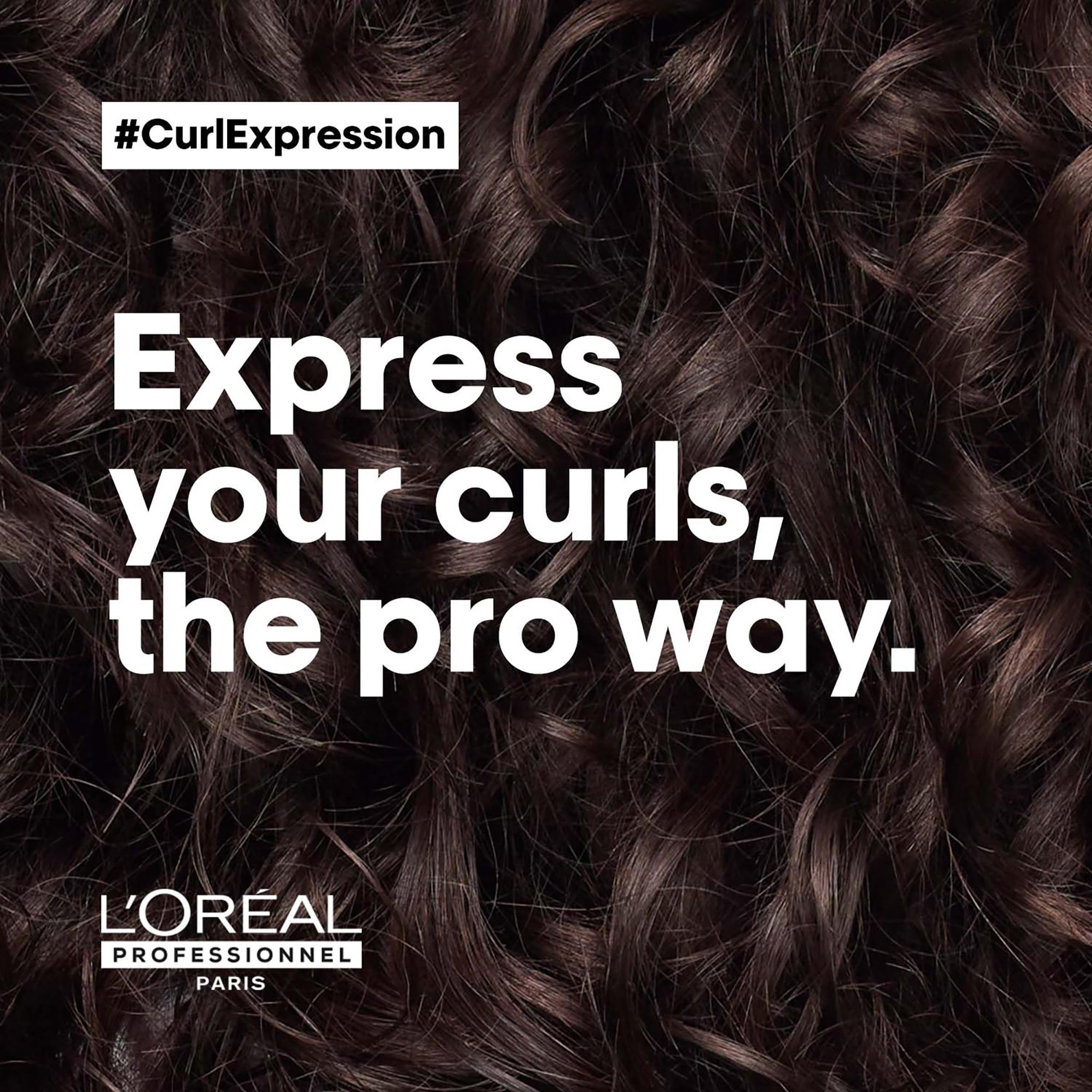 Hydrated curls with Curl Expression Mask completing a daily hair care ritual.