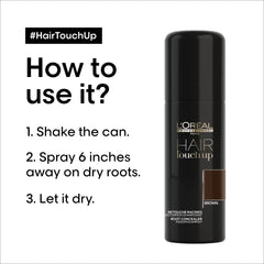 L’Oréal Professionnel Paris Hair Touch Up targets greys for seamless between-appointments coverage.