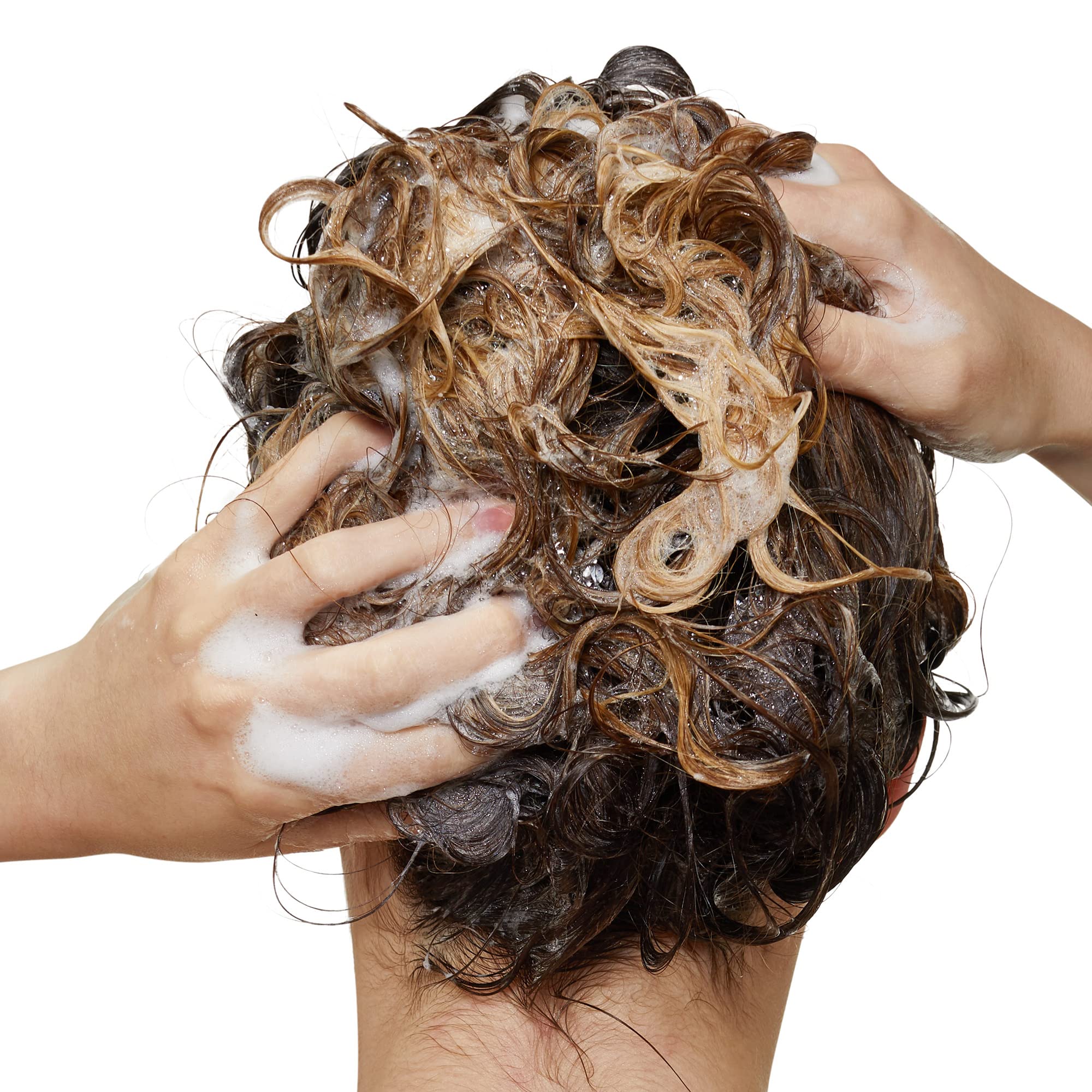 Inforcer shampoo bottle with Biotin and B6 branding indicates strengthened hair fiber