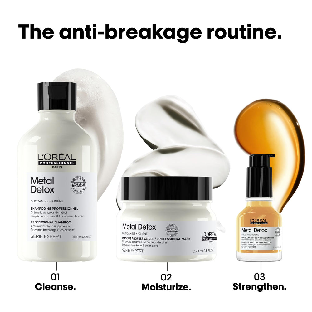 L’Oréal Professionnel Paris Metal Detox no-paraben care aligns with salon cleansing rituals