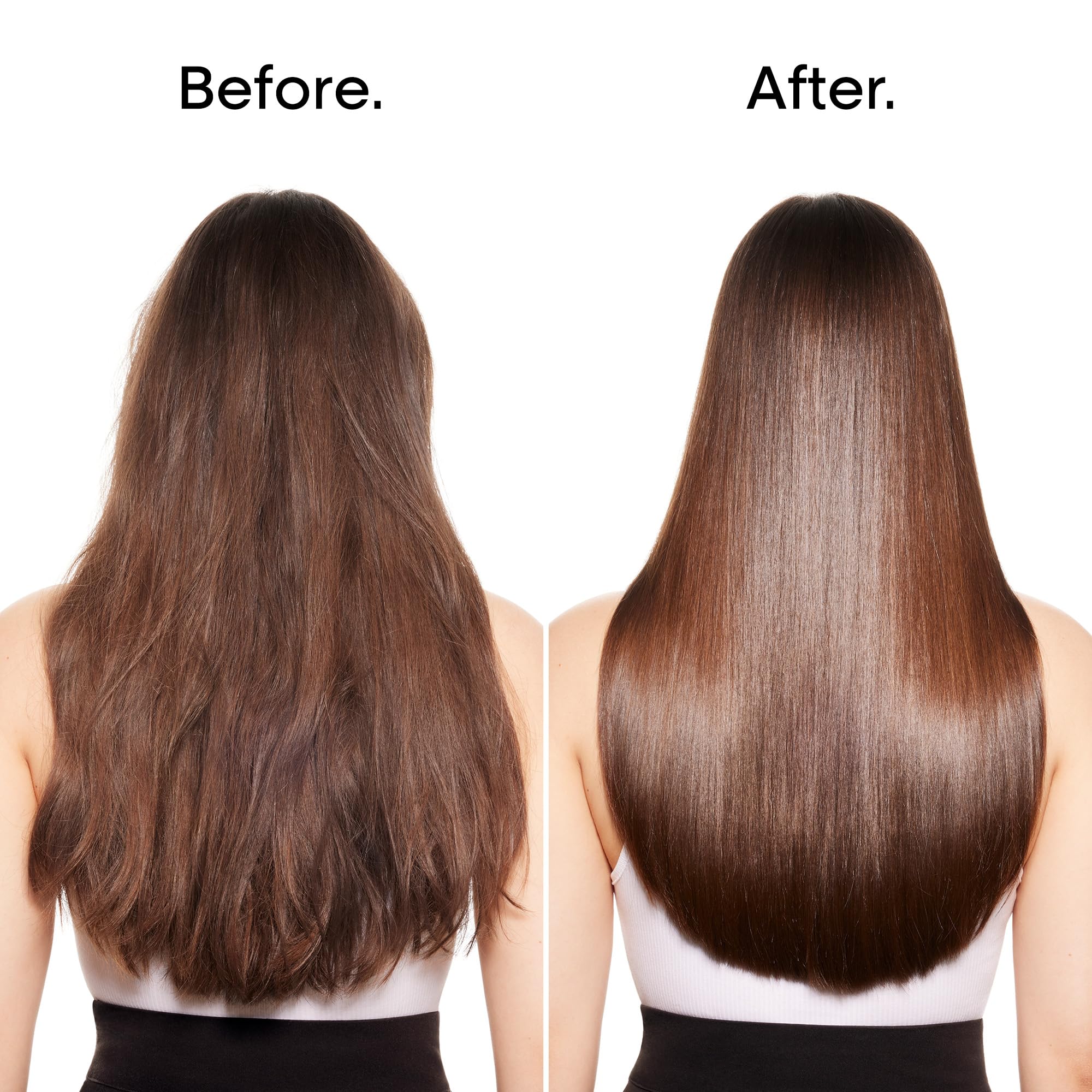 L'Oréal Professionnel Paris Pro Longer thickening shampoo lather in hand for even distribution