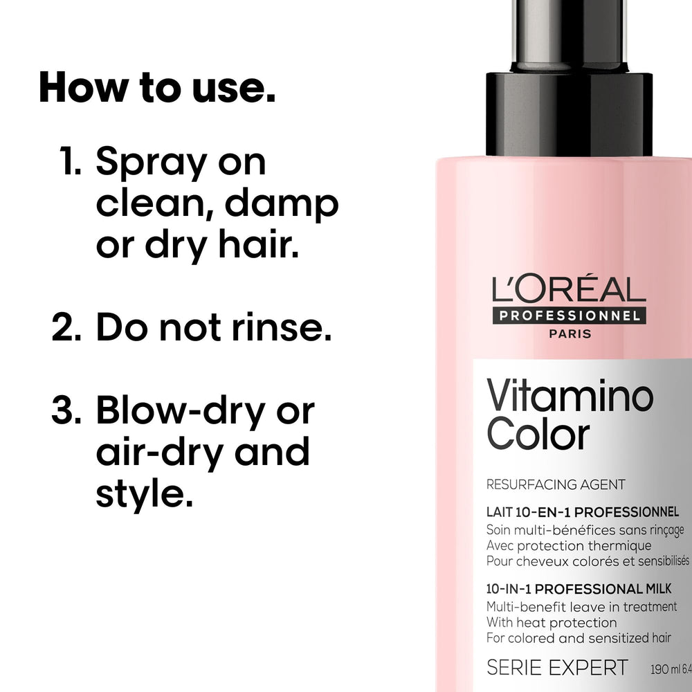 Color radiance is prolonged by Vitamino Color collection formulas