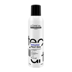 L’Oréal Professionnel Paris Volume Next Day bottle showing weightless texture and matte finish.
