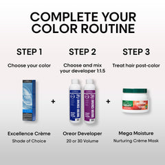L'Oreal Technique Excellence Creme Auto-Protection Conditioning System protects hair during coloring