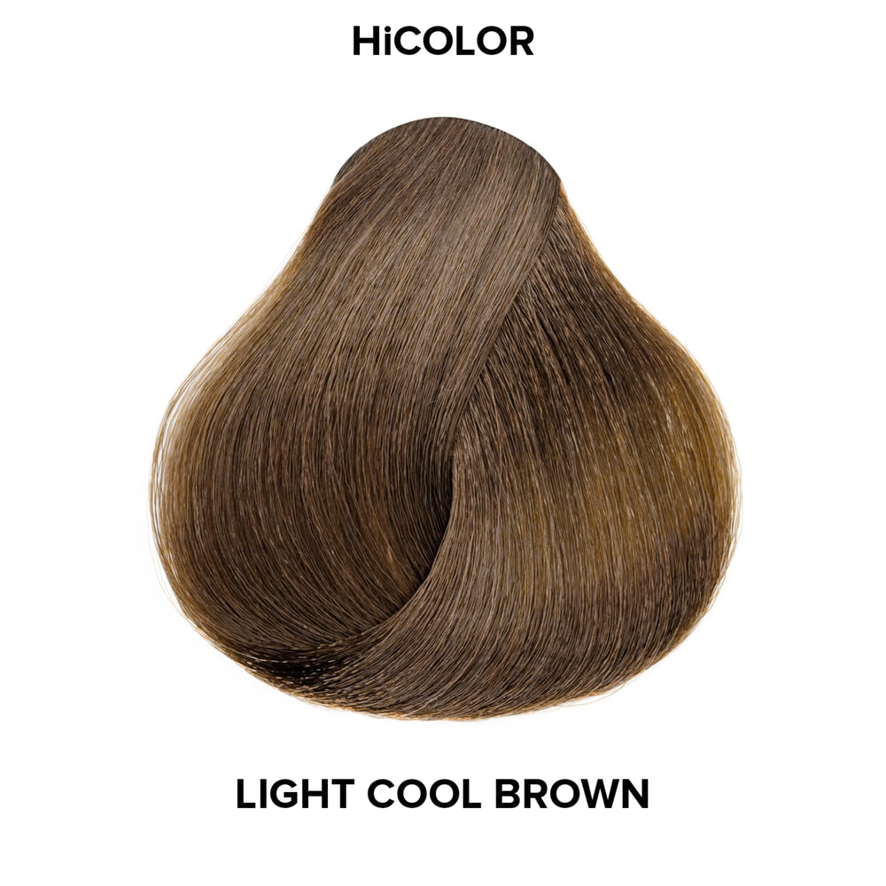 L'OREAL TECHNIQUE HiColor one-step lift for dark hair without pre-lightening, deposited shade.