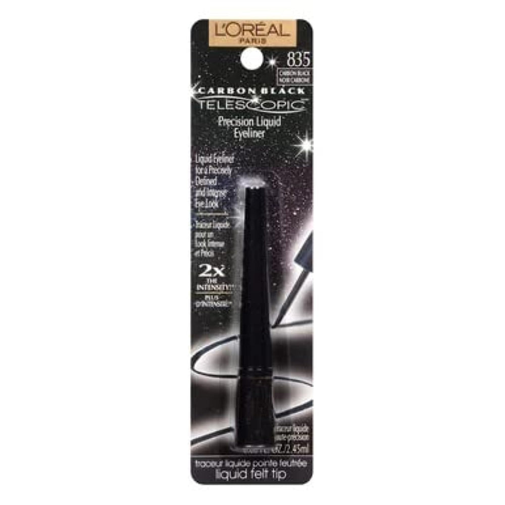 Larga duración de L'Oreal Paris Telescopic Precision, permanece definido sin desbordar.