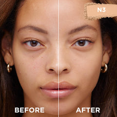 L'Oréal Paris True Match Polvo Natural Buff con espejo integrado para retoques.