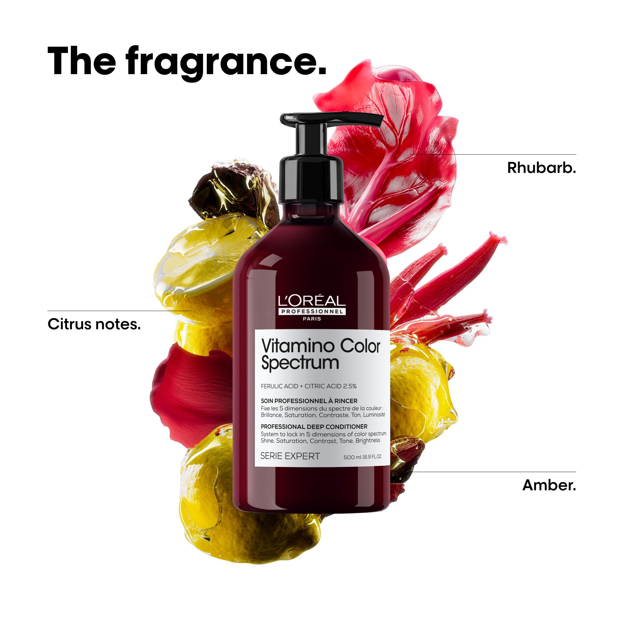 Loreal Vitamino Color Spectrum color saturation and brightness enhanced results