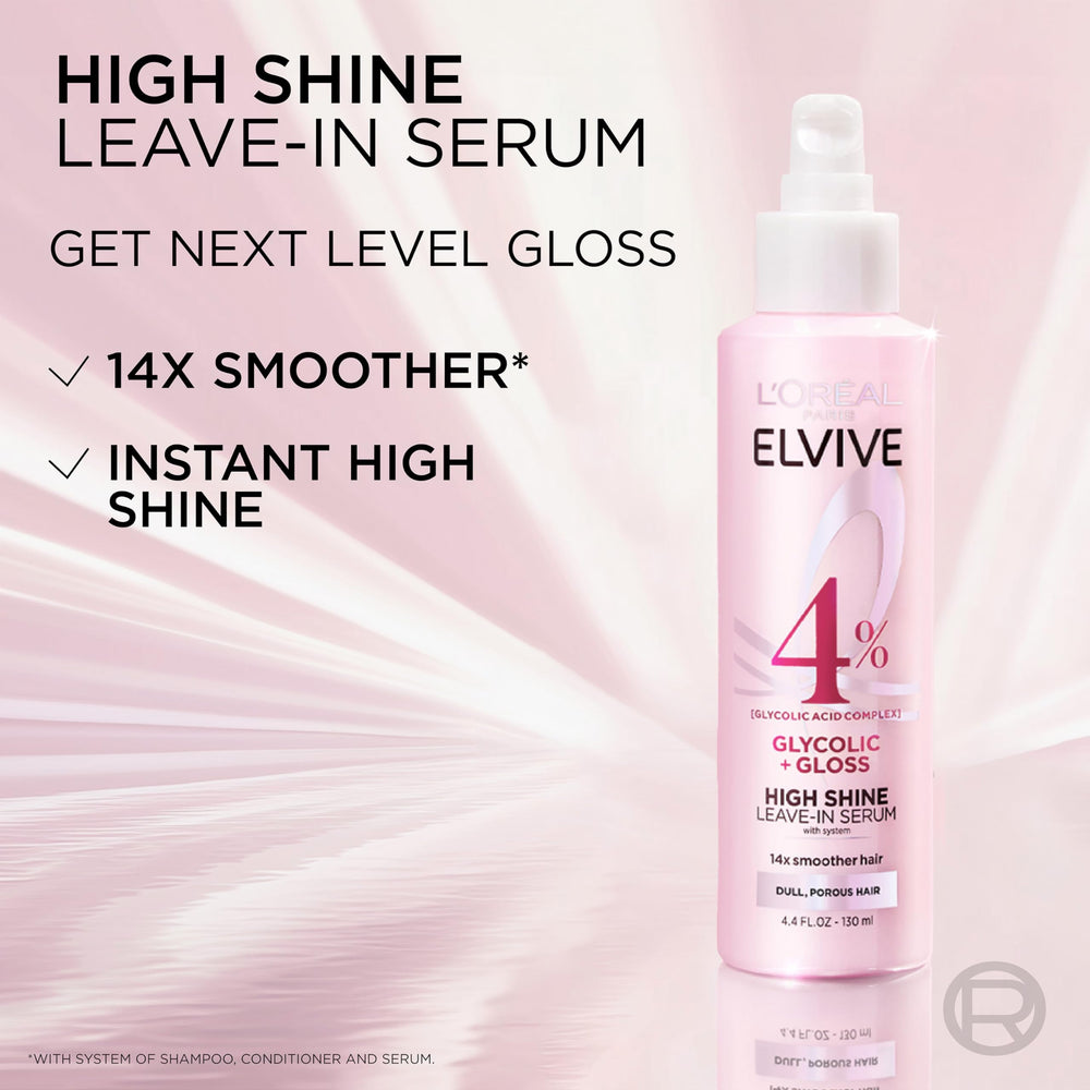 Desenredo fácil con el sérum Glycolic + Gloss