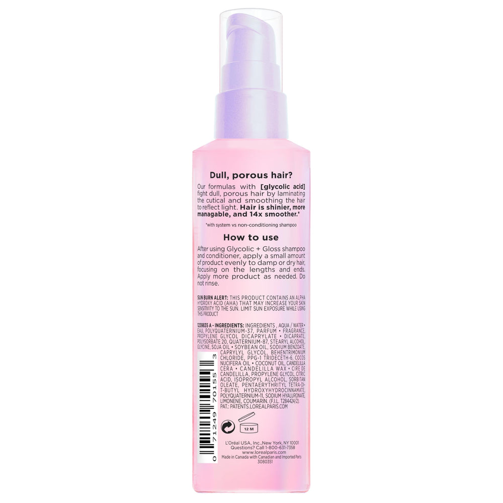 Resultado final luminoso tras usar Glycolic + Gloss serum