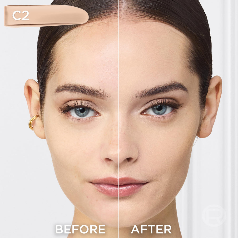 True Match: cobertura media para acabado natural.