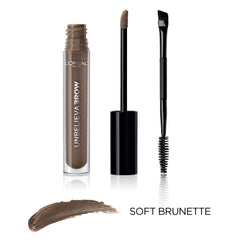 L'Oréal Paris Unbelieva-Brow doble cepillo angular para modelar y definir.