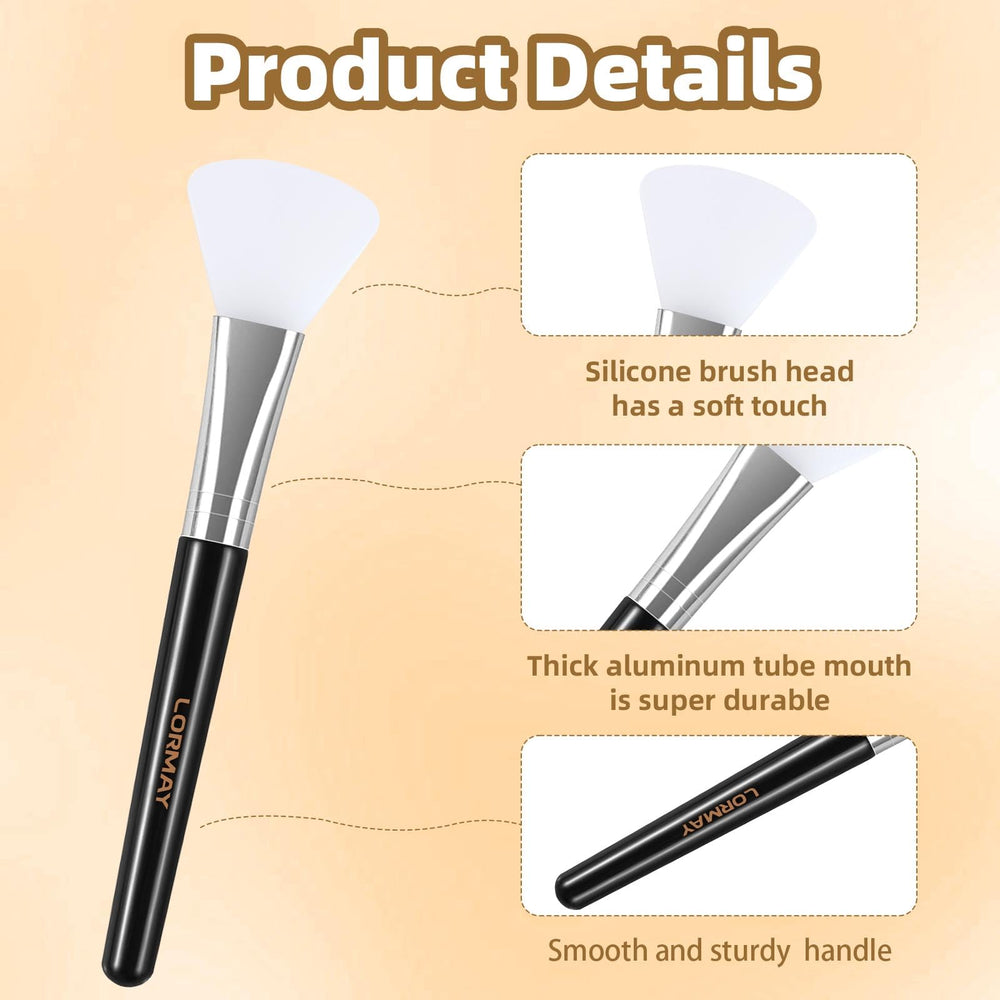 LORMAY soft silicone spatula for clay and jelly masks