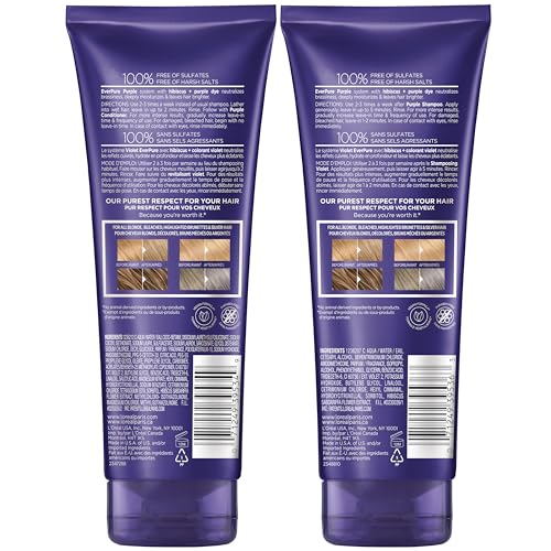 Kit EverPure de shampoo y acondicionador, tono violeta para color equilibrado.