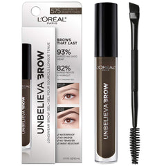 L'Oreal Paris Unbelieva-Brow muestra aplicación precisa para cejas definidas.