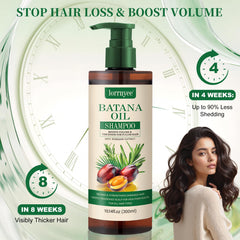 Lorrnyee shampoo con romero y extractos para cabello saludable