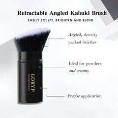 LORYP travel-friendly brush set for on-the-go touch-ups