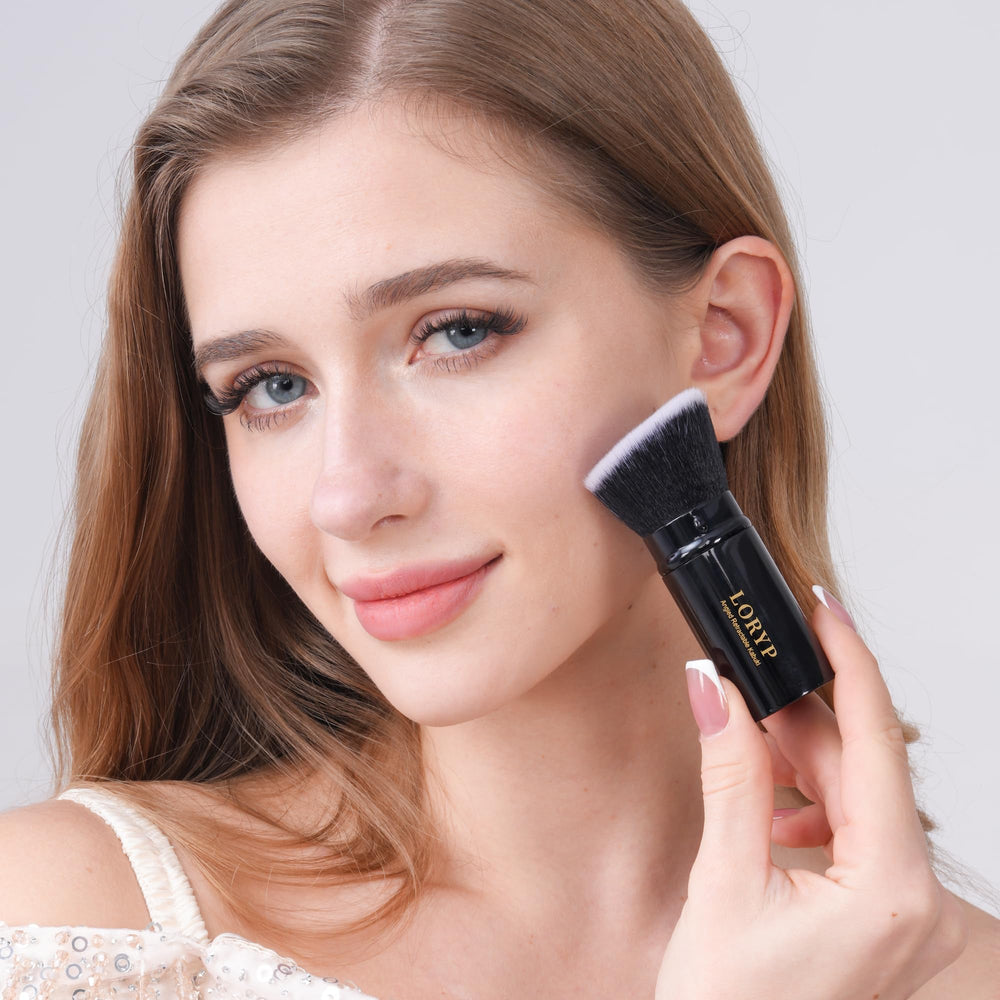 LORYP vegan soft synthetic bristles for smooth blending