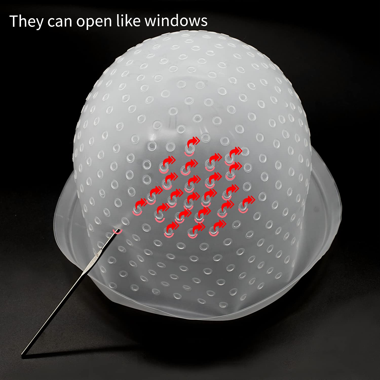 Losaria highlighting cap holes close-up showing thick silicone and durability