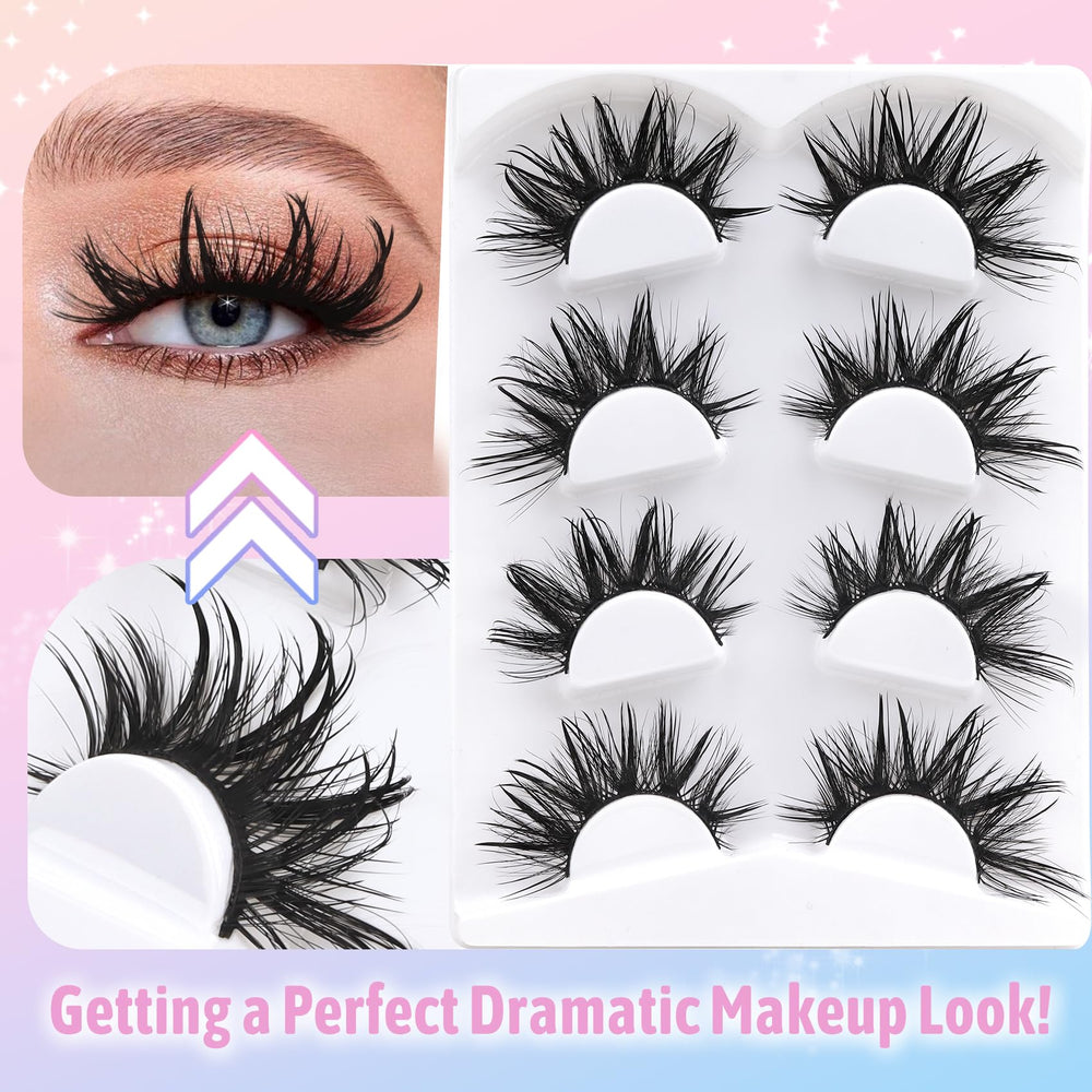 Losha cat-eye bold lashes adding lift and definition for day-to-night appeal.