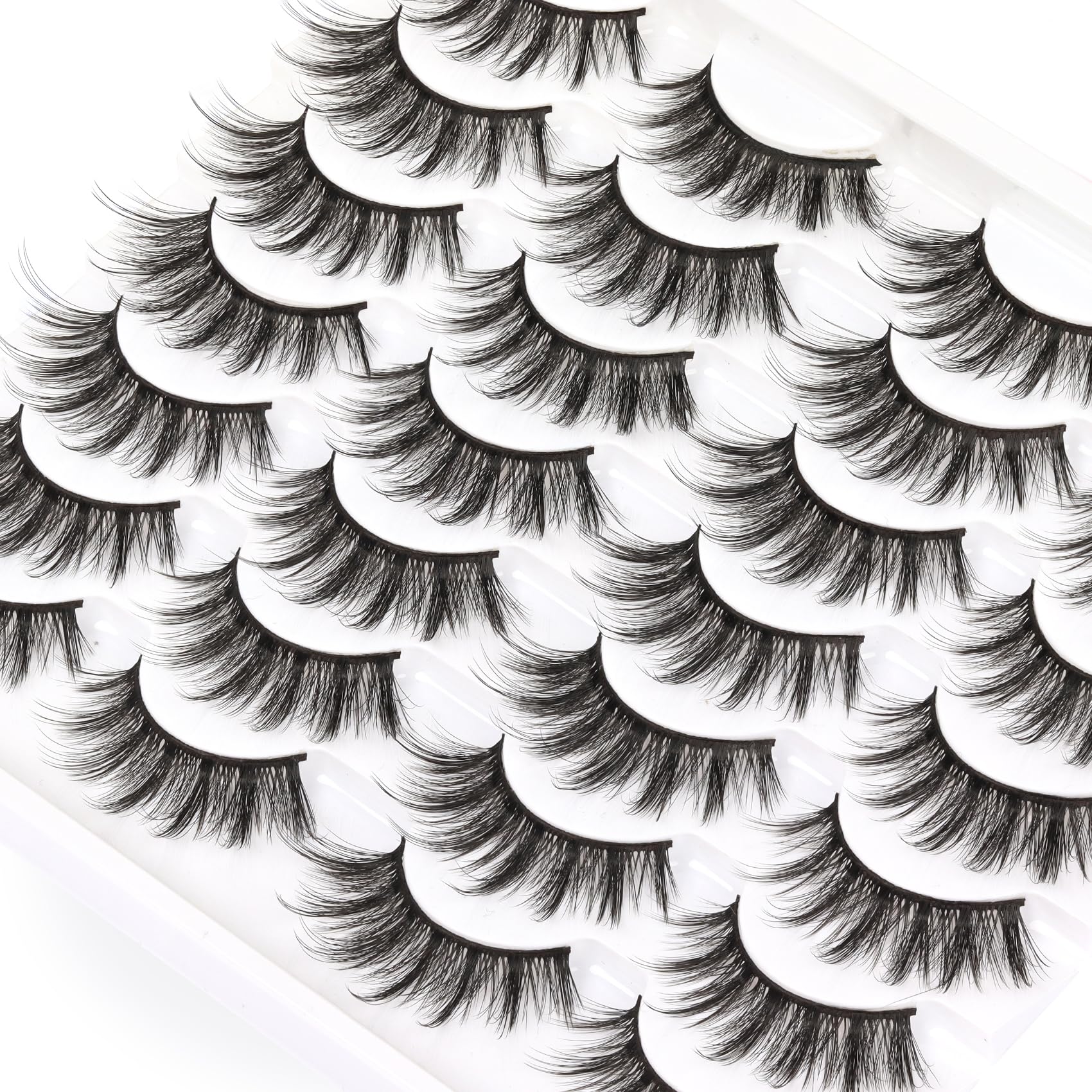 Losha lashes reusable up to 15 times with proper care