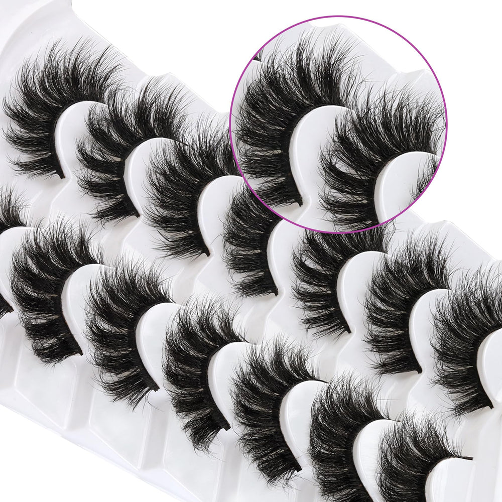 Losha False Lashes Band closeup showing flexible band for comfort