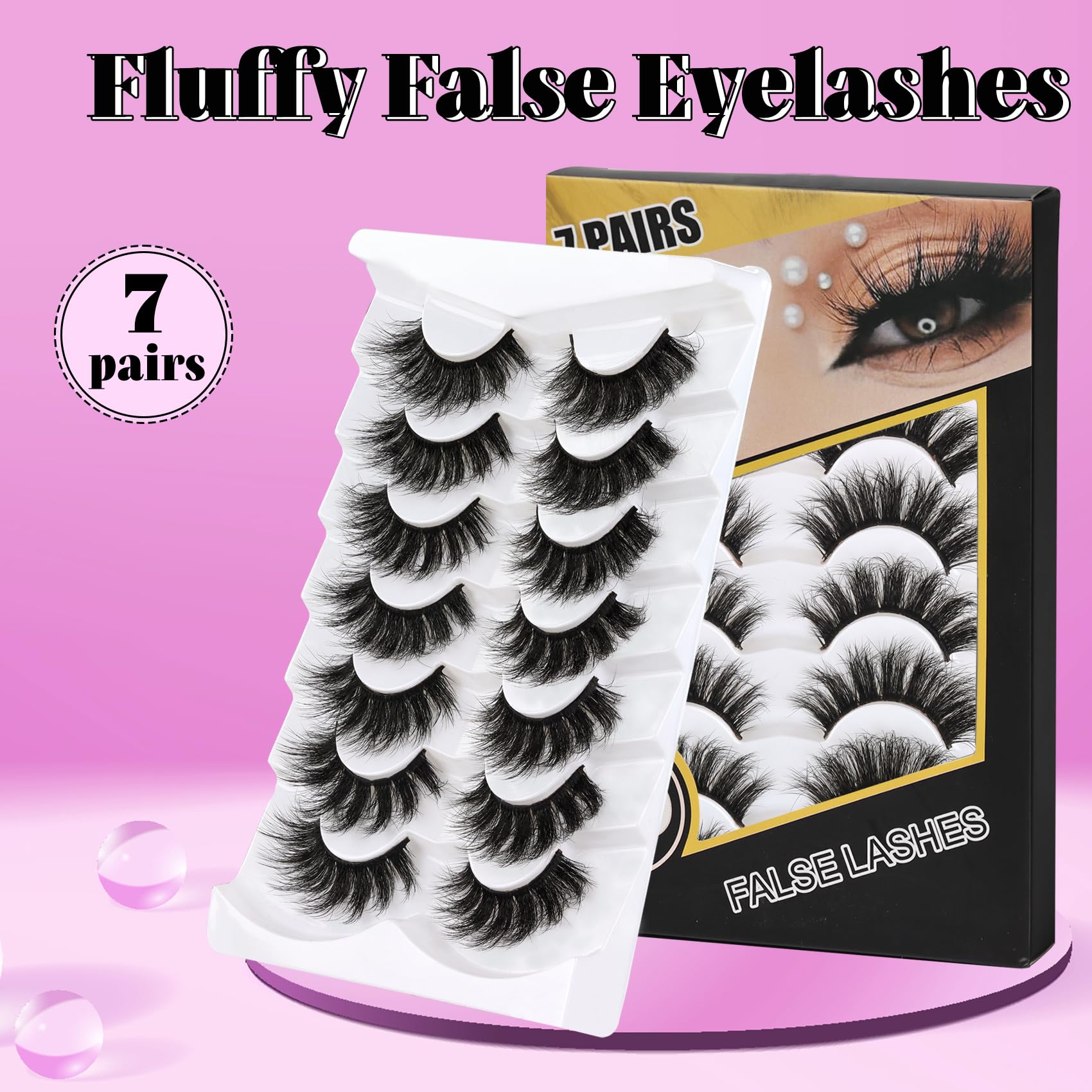 Losha False Lashes Daily wear and special events for instant flair