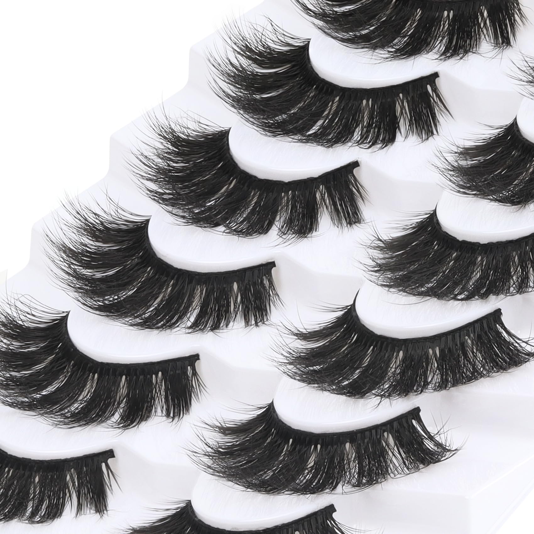 Losha False Lashes Define eyes with dramatic length for evening looks