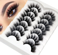 Losha False Lashes Super Fluffy pack front view for dramatic definition