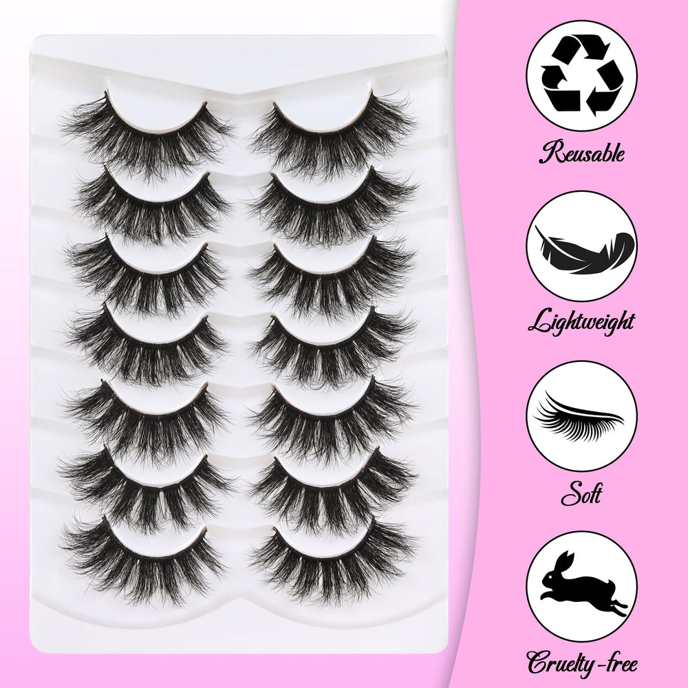 Losha False Lashes Reusable up to fifteen times with proper care