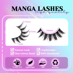 Losha Lashes cruelty-free imported fibers for comfortable wear.