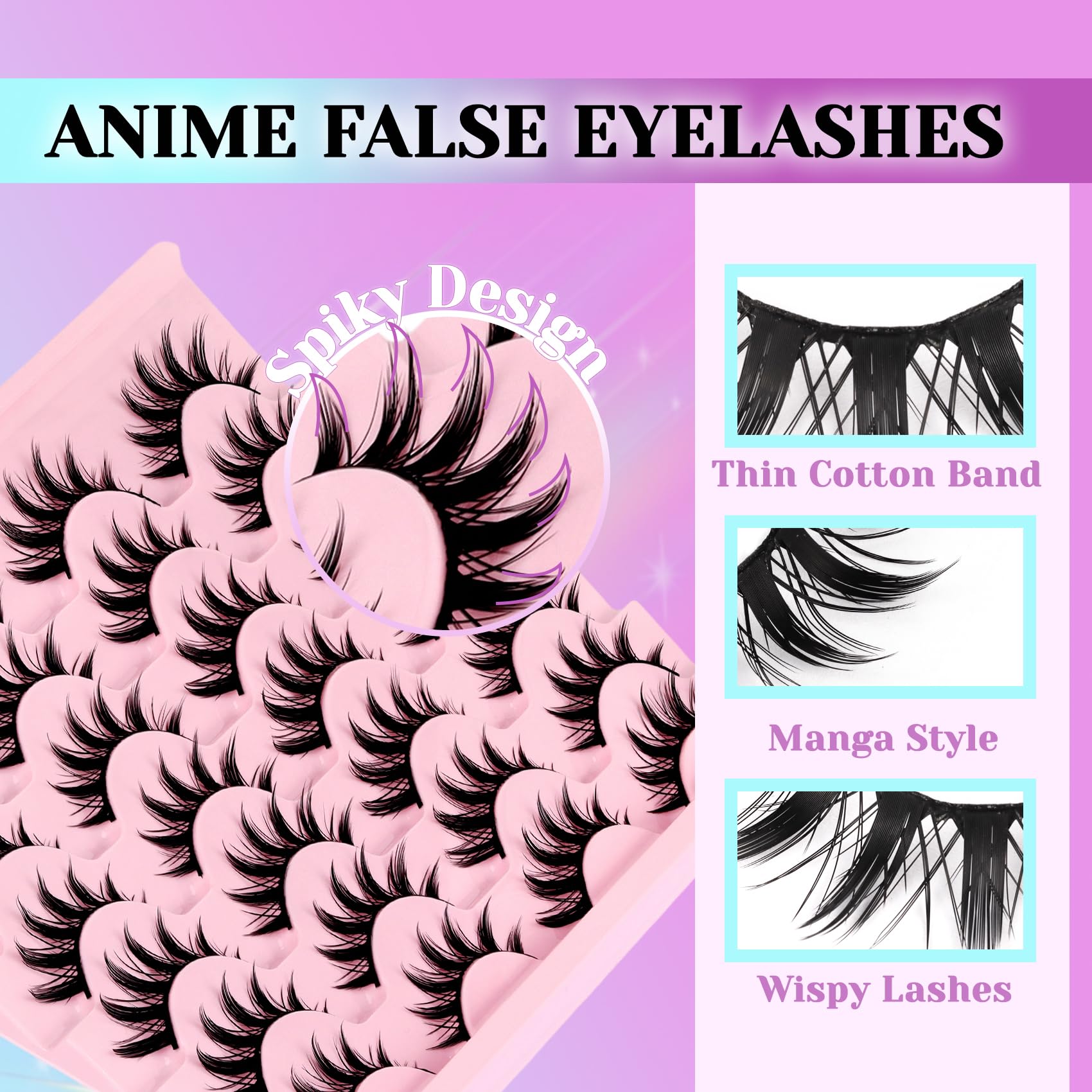 Losha Lashes DIY kit with glue and tweezers for at-home lash style.