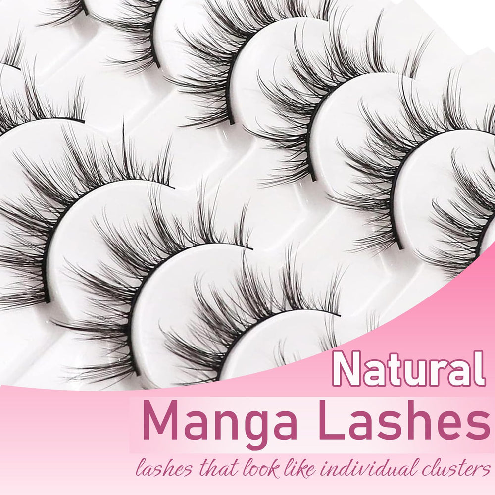 Losha Manga Lashes flexible cotton band for easy application and comfort