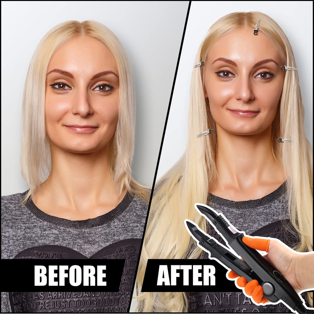Lothee finger protectors prevent burns during styling sessions