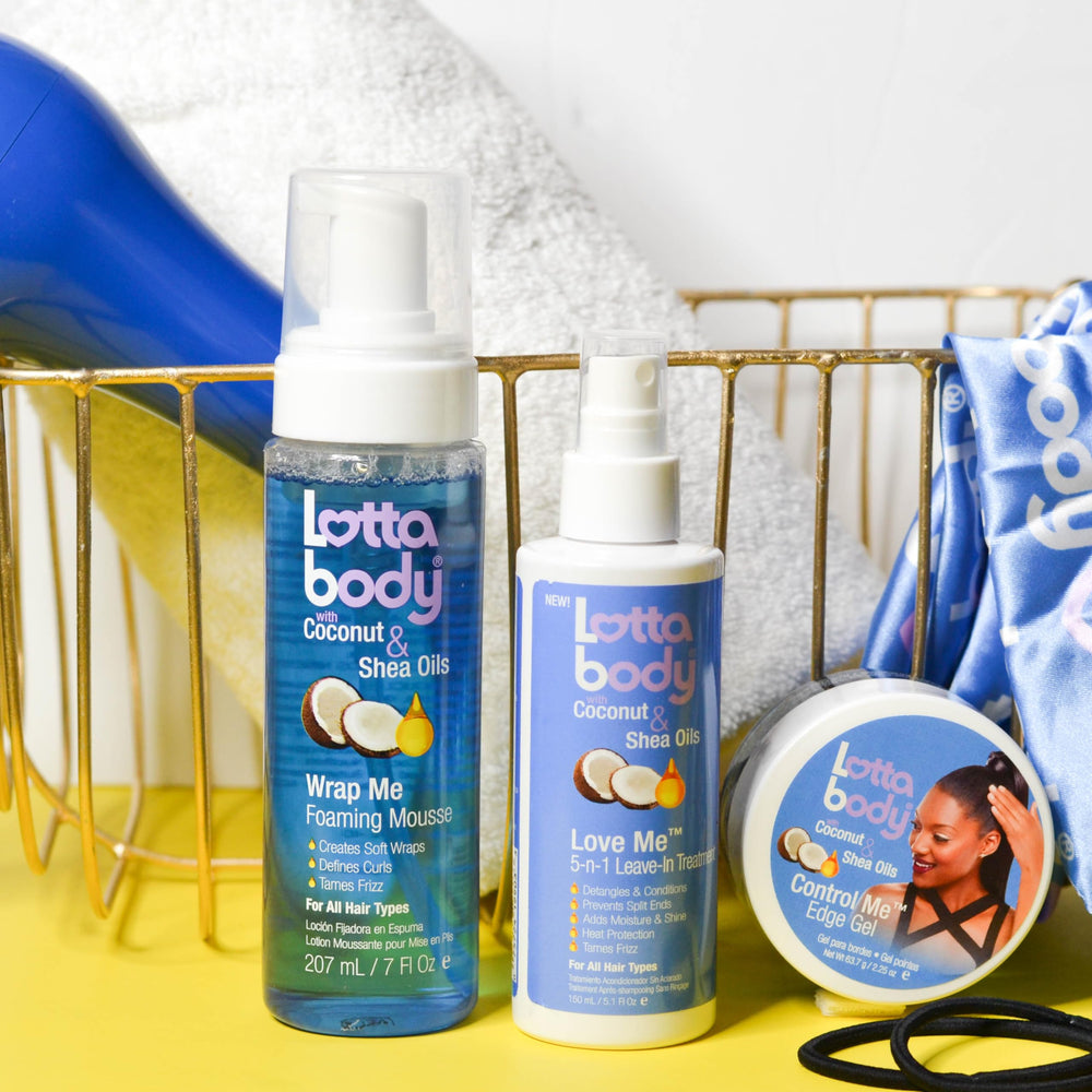 Lottabody Fast-drying mousse ideal for last-minute styling