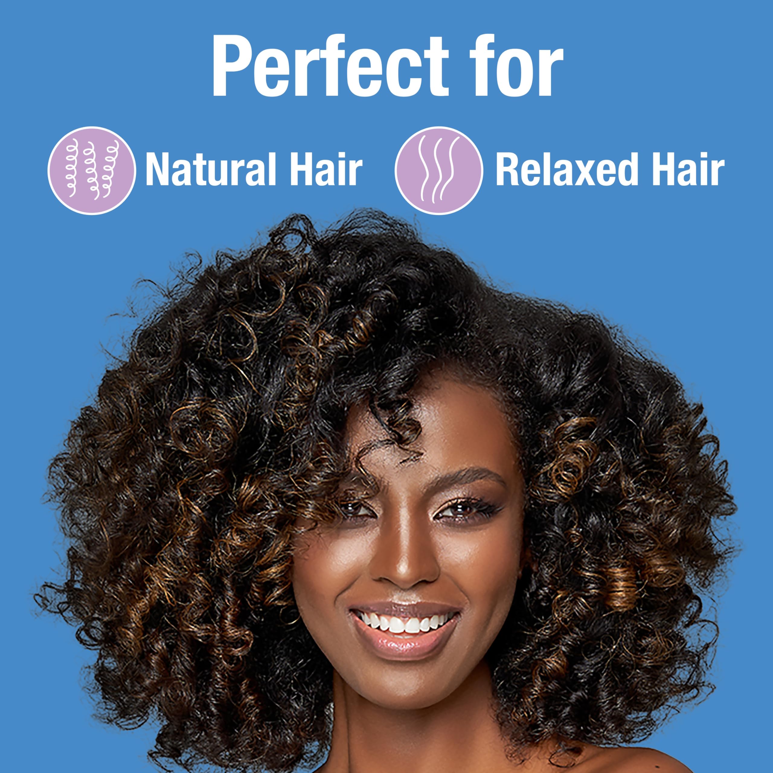 Lottabody Love Me 5-n-1 provides lightweight heat protection during styling.