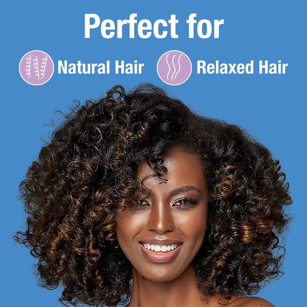 Lottabody Love Me 5-n-1 provides lightweight heat protection during styling.