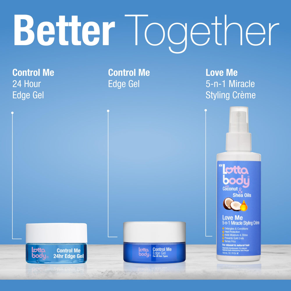 Lottabody Love Me 5-n-1 packaging highlights easy, everyday use.