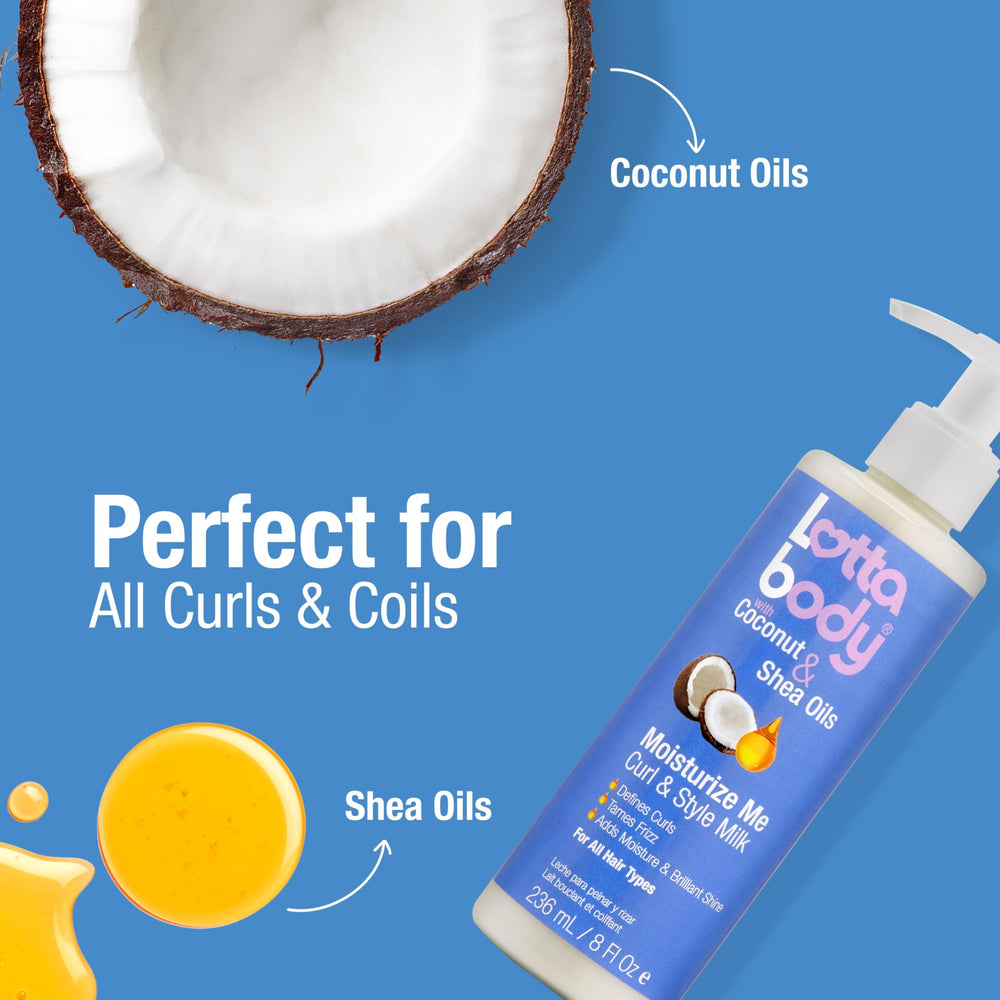 Lottabody Moisturize Me, aplicación uniforme del producto para peinado