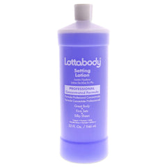 Lottabody Setting Lotion: vertido suave de la botella para definir rizos y brillo