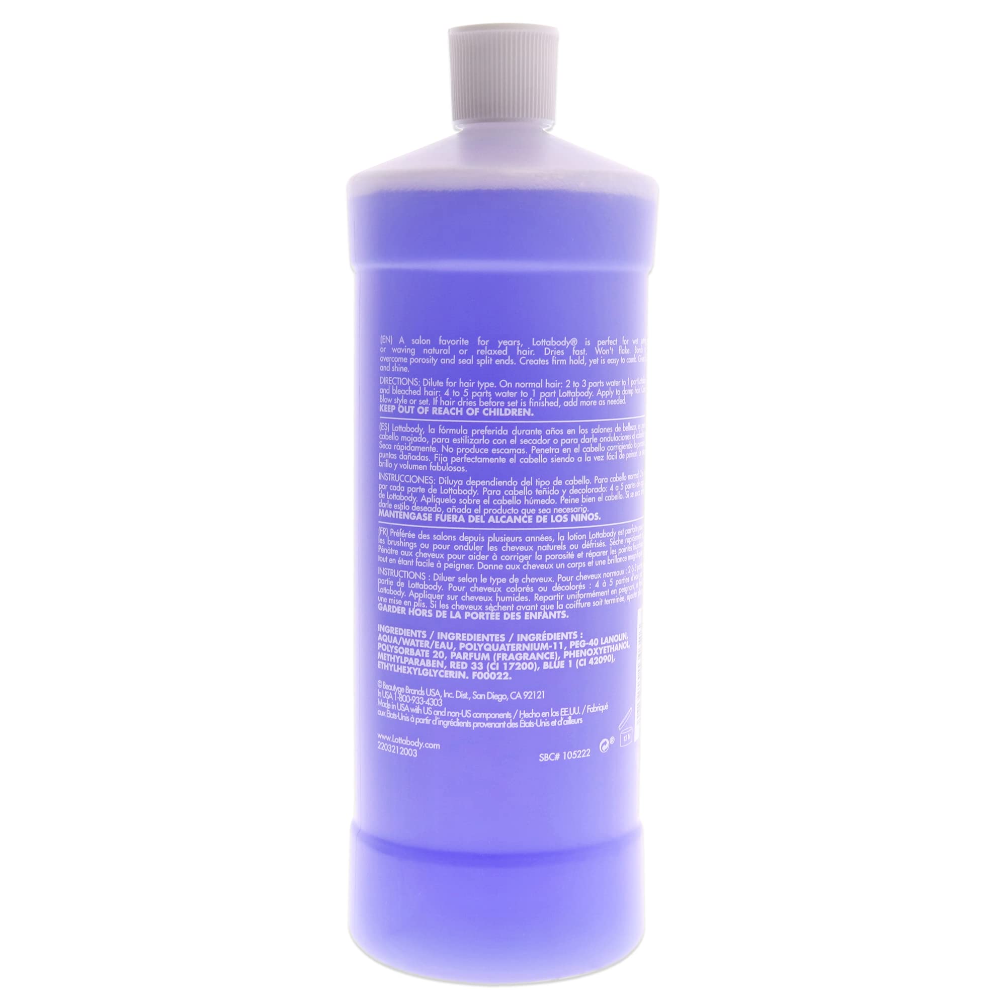 Lottabody Setting Lotion: empaque visible y valor excelente para cuidado diario