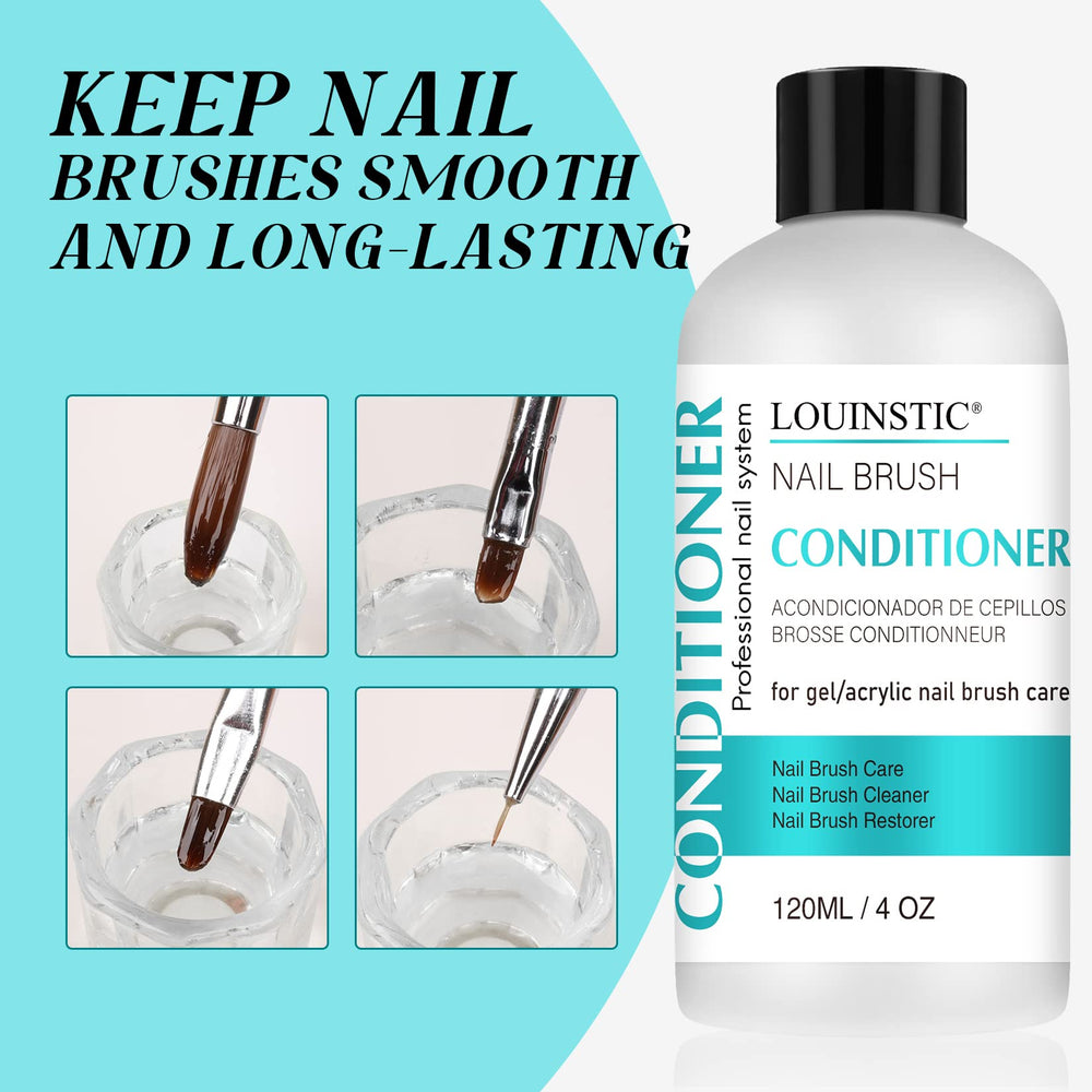 LOUINSTIC brush preserver soft bristles extend brush life after use