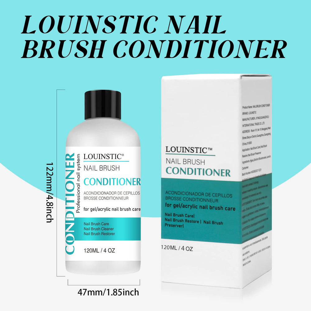 LOUINSTIC cleaner in glass cup used for easy application