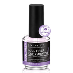 LOUINSTIC Deshidratante sin ácido: botella de 15 ml para base limpia y adherencia óptima
