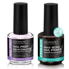 LOUINSTIC Nail Dehydrator bottle close-up for fast nail prep.