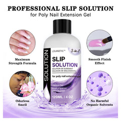 LOUINSTIC Poly-extension gel application focus aids smooth shaping and precise control