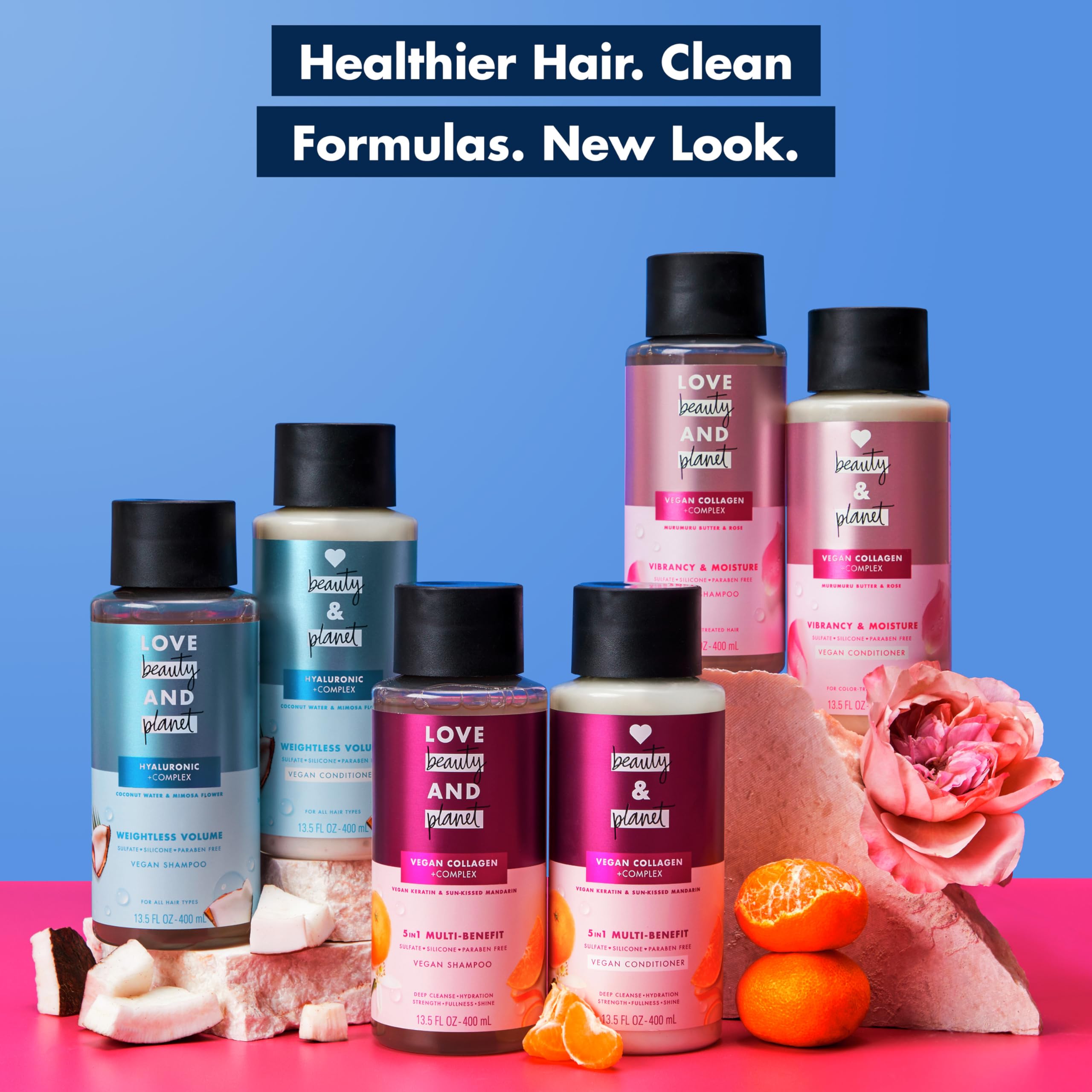 Love Beauty and Planet cruelty-free badge reinforces ethical hair care