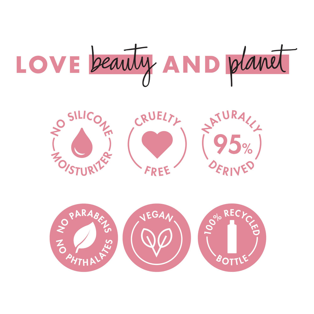 Envase 100% reciclado Love Beauty and Planet: empaque sostenible