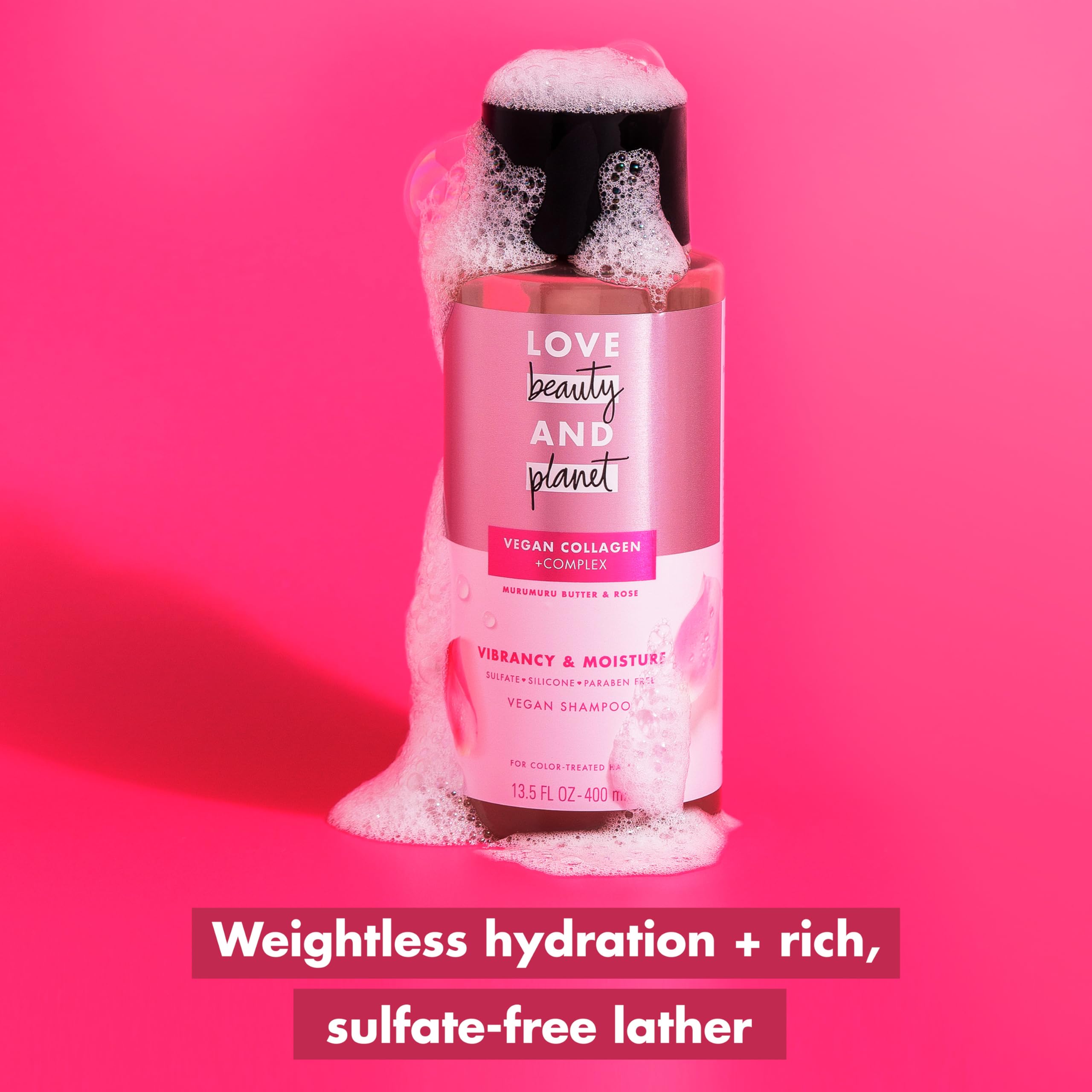 Envase 100% reciclado, de Love Beauty And Planet.